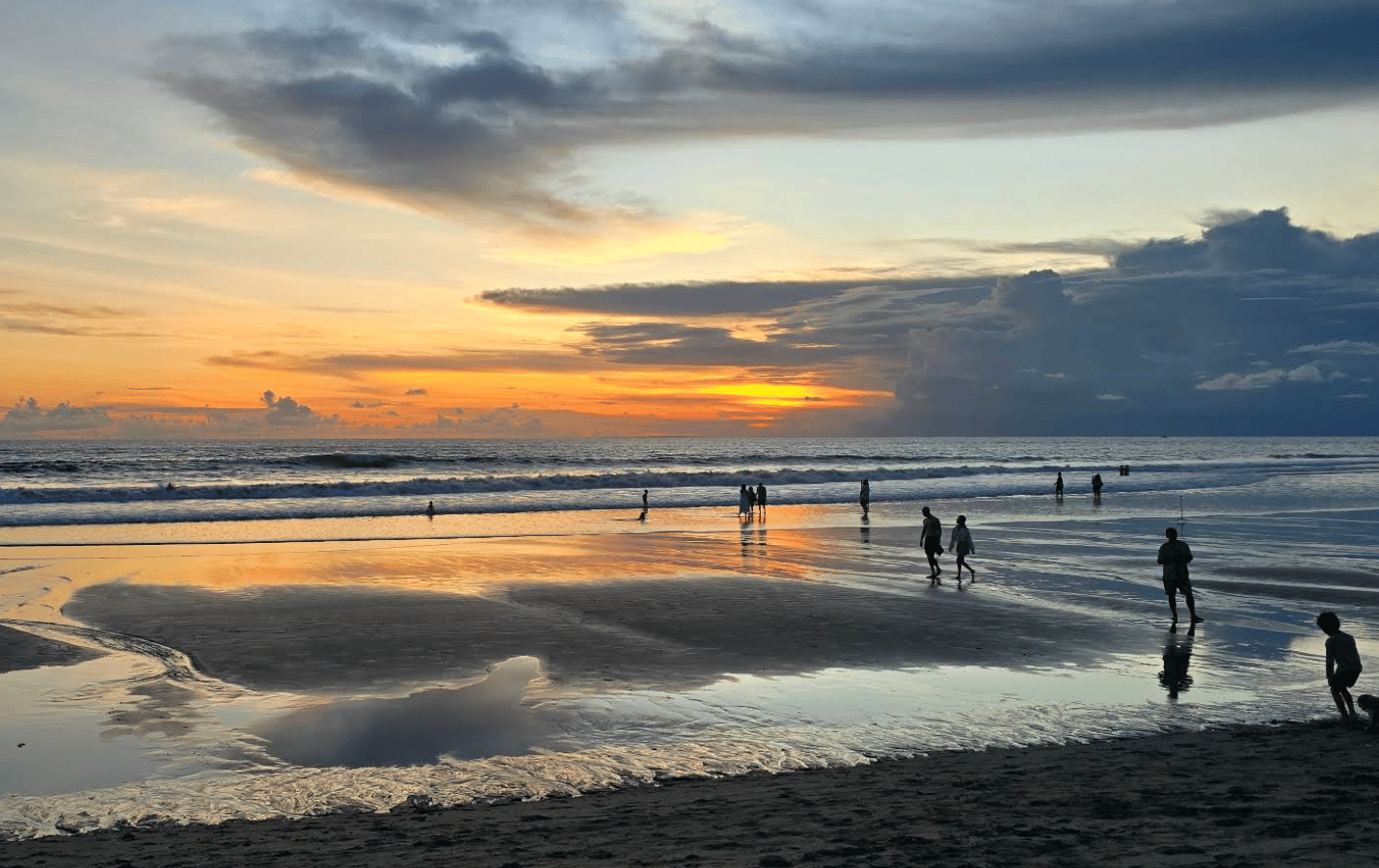 Batu Belig Beach near Bambu Complex